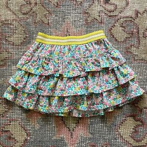 Boden Girls Floral Skirt, 4-5y